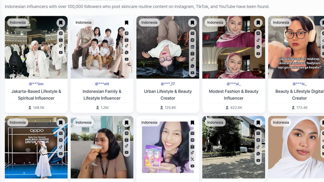 Indonesia Multi-Platform example
